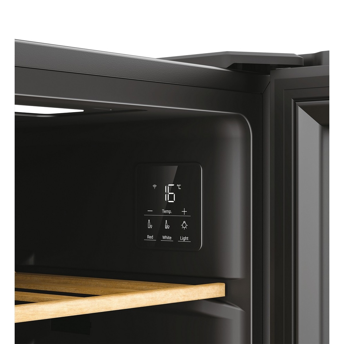 Garrafeira Candy DiVino CWC023 Capacidade de 23 Garrafas Standard - Preto Preto-4