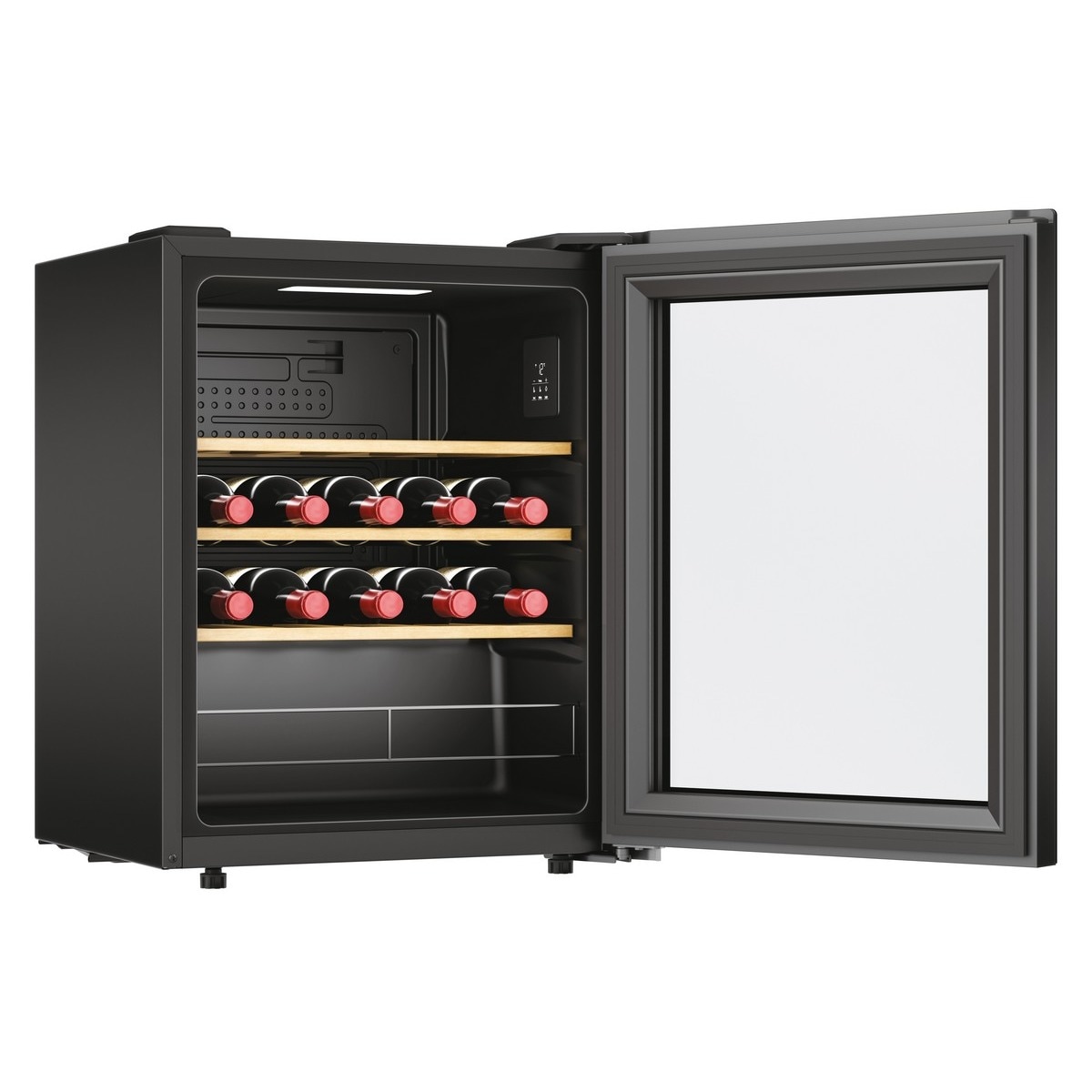 Garrafeira Candy DiVino CWC023 Capacidade de 23 Garrafas Standard - Preto Preto-3