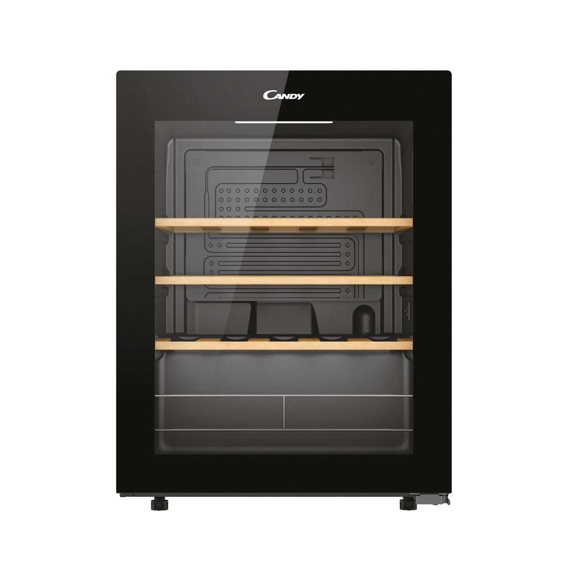 Garrafeira Candy DiVino CWC023 Capacidade de 23 Garrafas Standard - Preto Preto-2