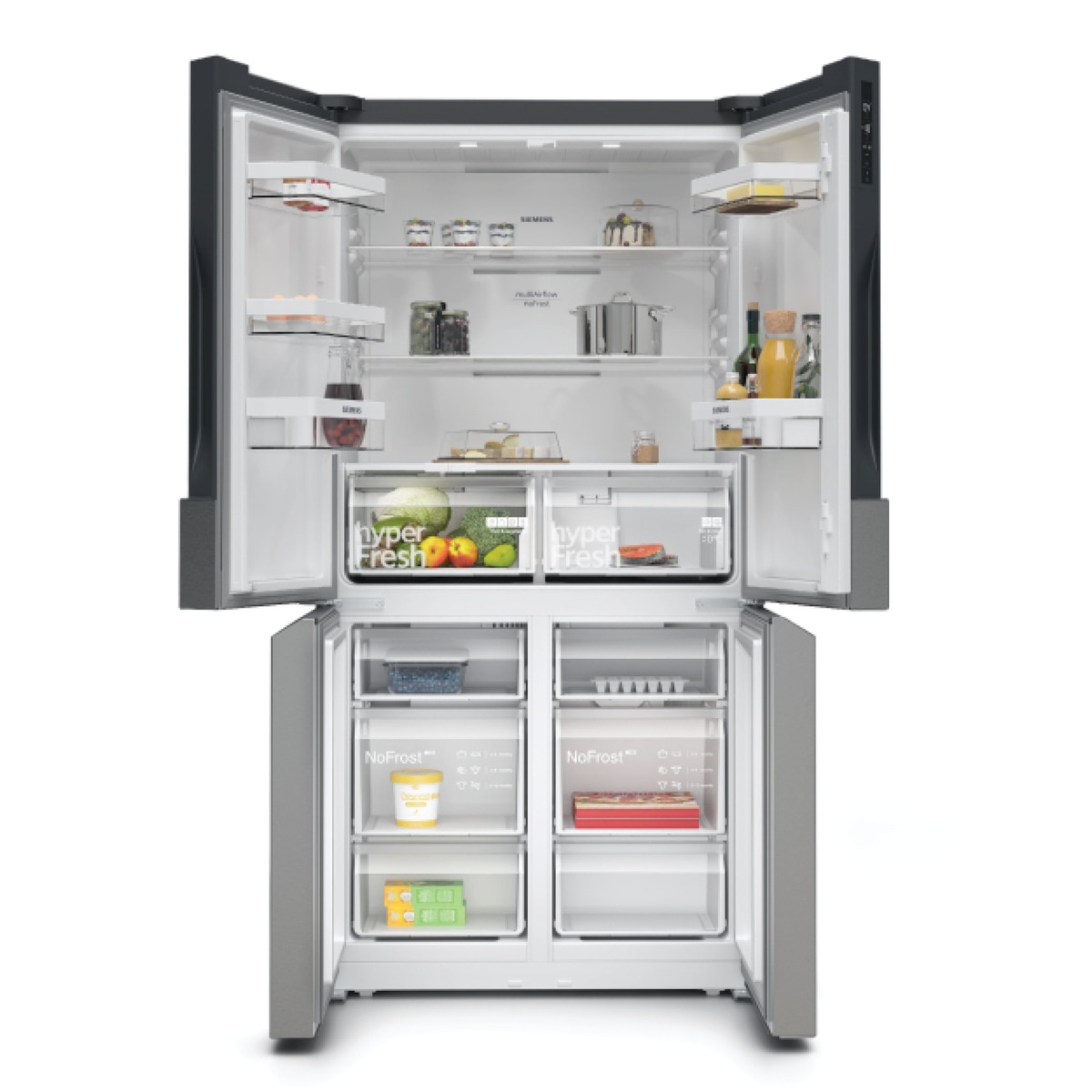 Siemens KF96DPPEA - Frigorífico americano inox 183 x 90.5 cm iQ700 · Comprar ELECTRODOMÉSTICOS BARATOS