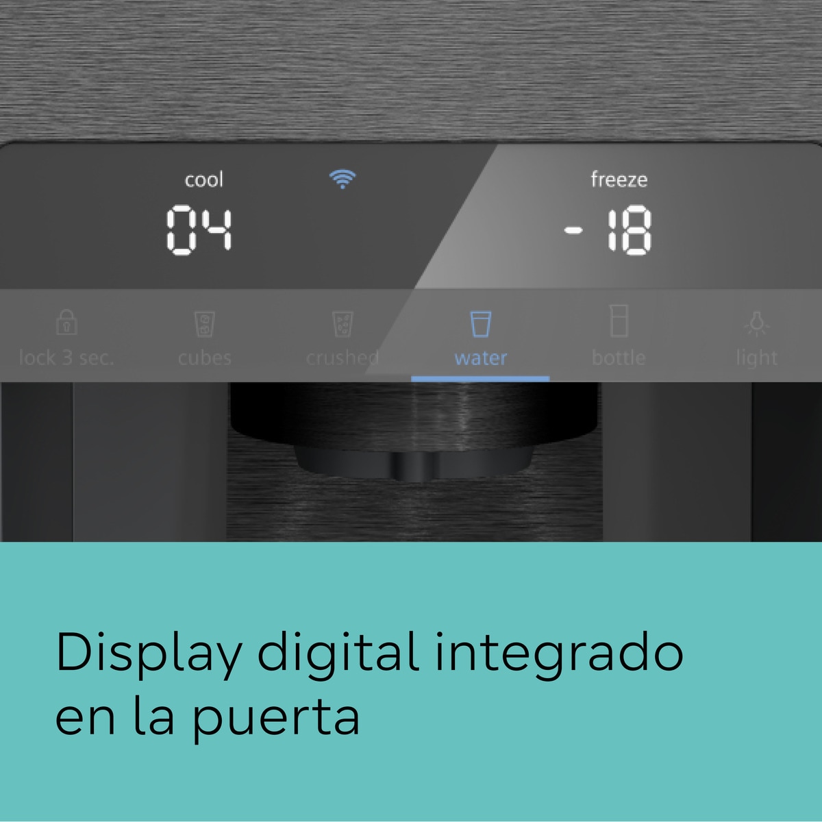 Frigorífico americano Siemens Total No Frost, con dispensador - KF96DPXEA Dark-8