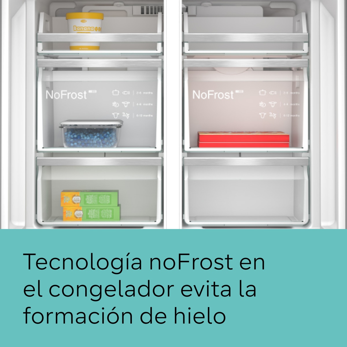 Frigorífico americano Siemens Total No Frost, con dispensador - KF96DPXEA Dark-6