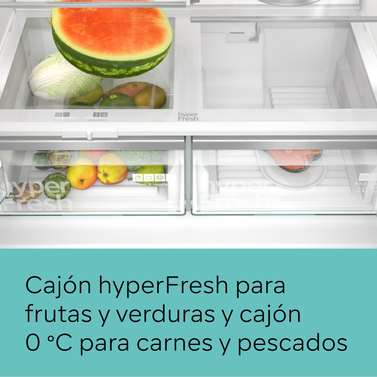 Frigorífico americano Siemens Total No Frost, con dispensador - KF96DPXEA Dark-5