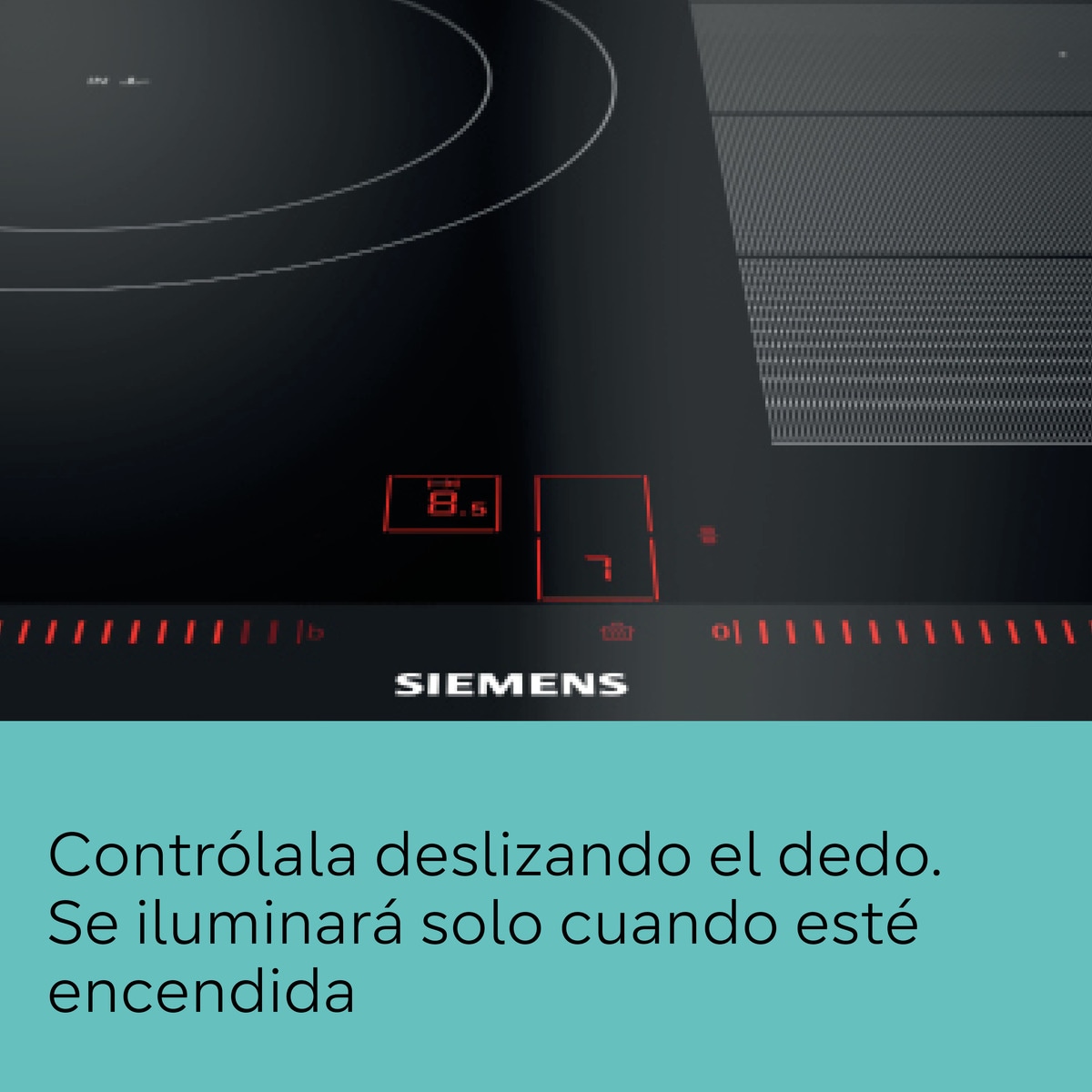 Placa inducción Siemens zona Flex IQ700- EX675LJC1E 4