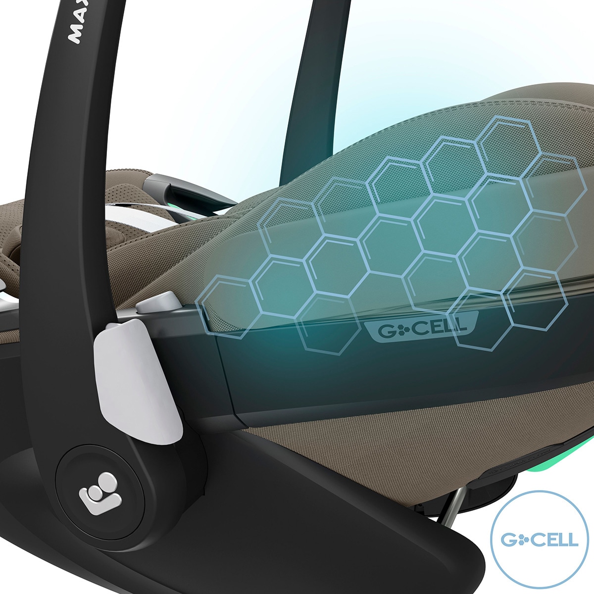 Cadeira Auto Pebble 360º Pro i-Size - 40x83 cm Castanho-32