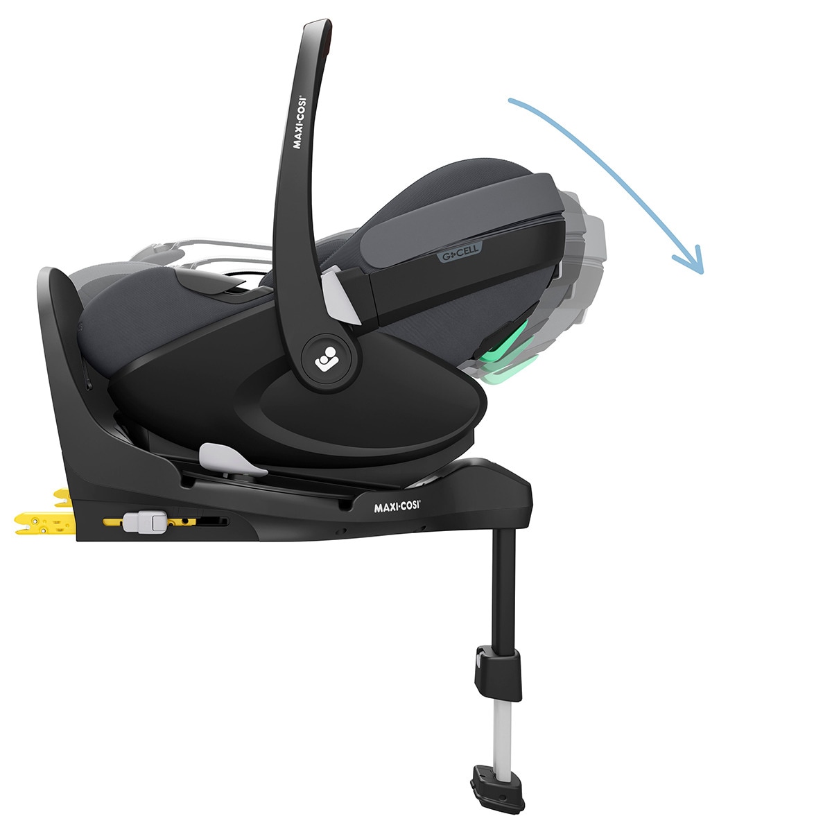 Cadeira Auto Pebble 360º Pro i-Size - 40x83 cm Cinzento-escuro-22