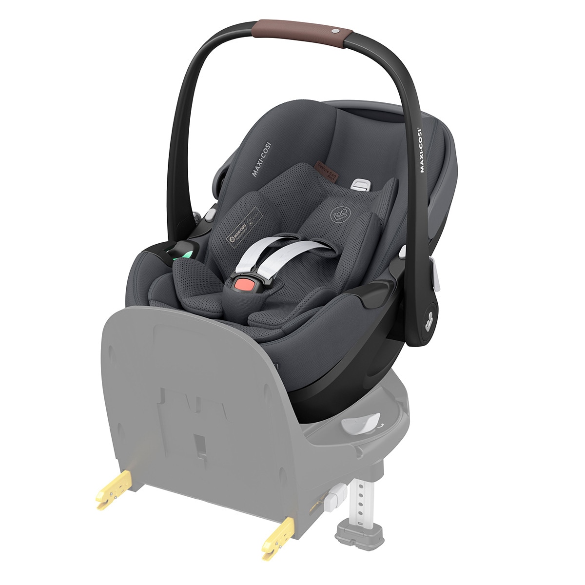 Cadeira Auto Pebble 360º Pro i-Size - 40x83 cm Cinzento-escuro-18