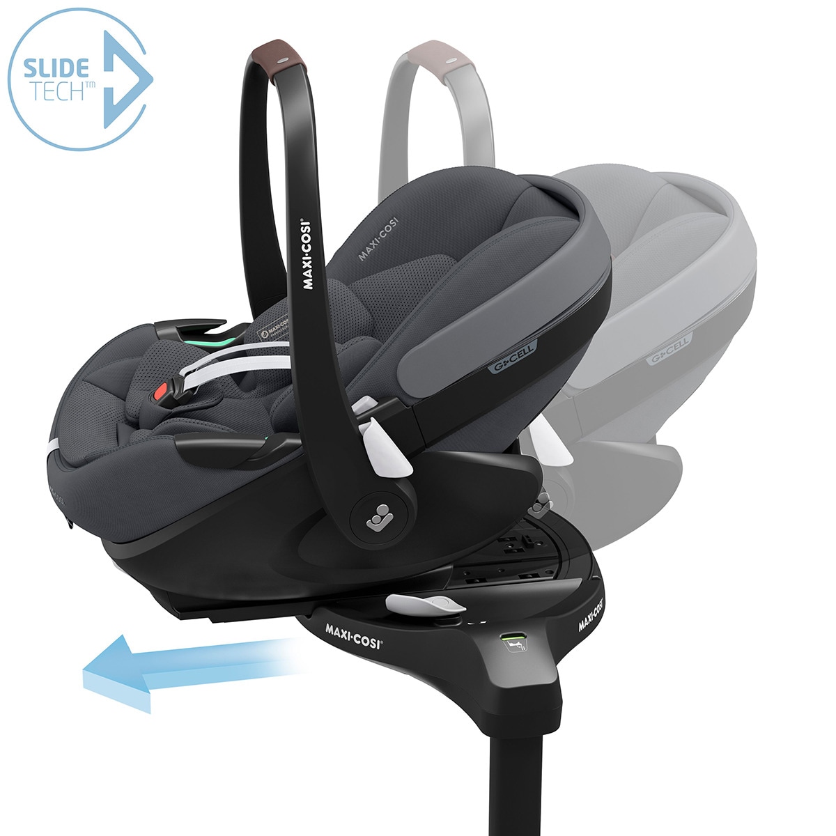 Cadeira Auto Pebble 360º Pro i-Size - 40x83 cm Cinzento-escuro-28