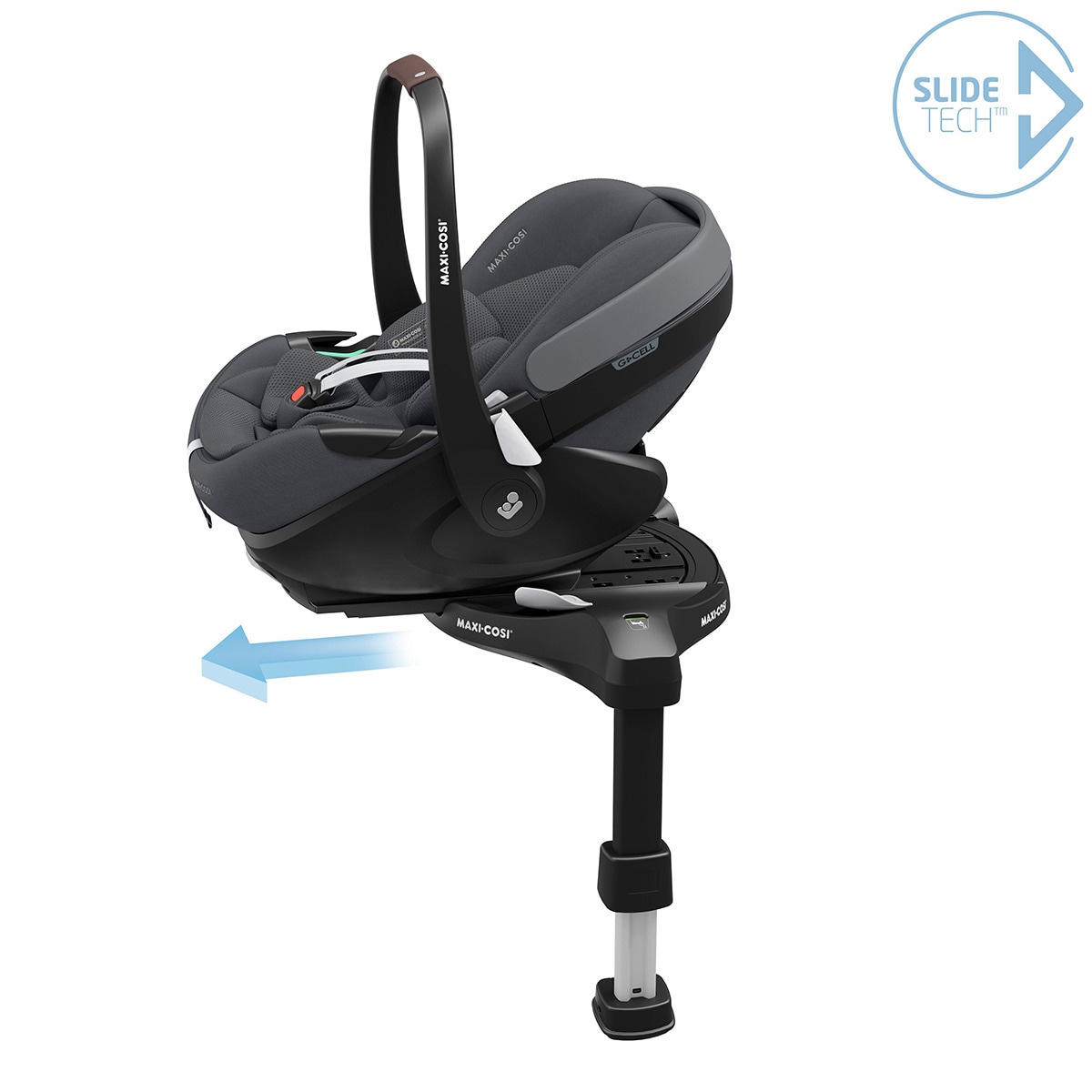 Cadeira Auto Pebble 360º Pro i-Size - 40x83 cm Cinzento-escuro-24