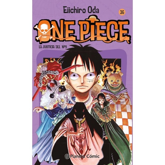 Imagen 0 de One Piece nº 036: La justicia del 9  (Tapa blanda con sobrecubierta)