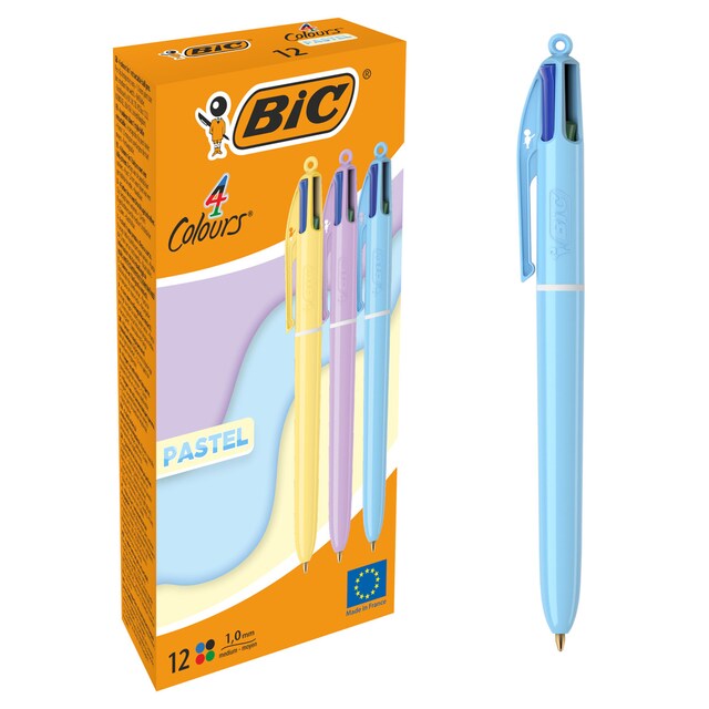 Imagen 0 de Bolígrafo 4 Colores pastel BIC