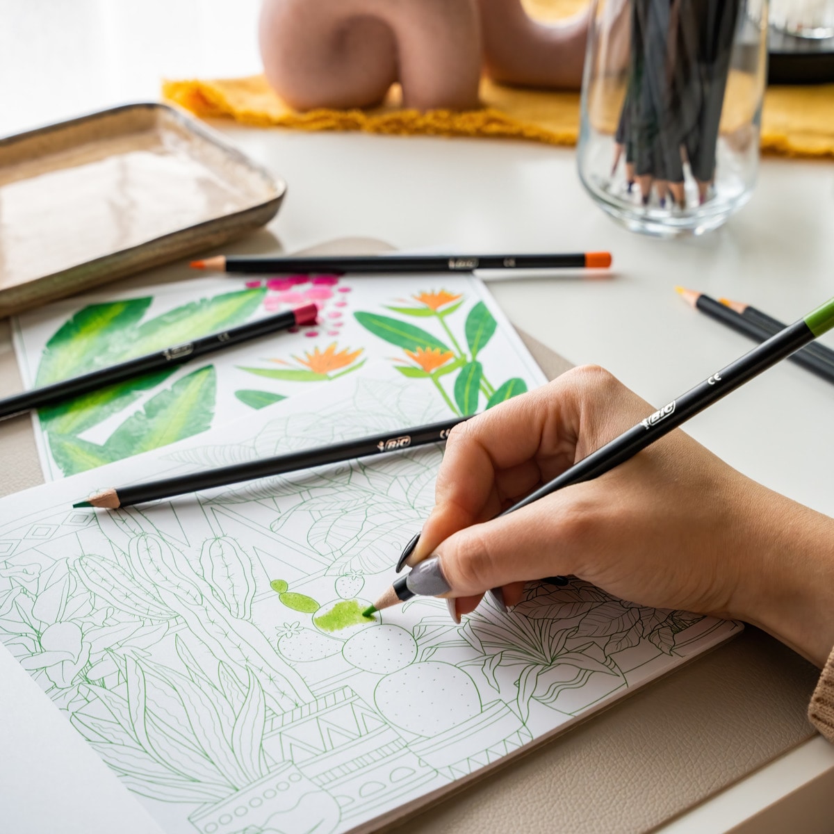 Lápis de Cor Intensity Caixa Metálica de 36 Unidades 6