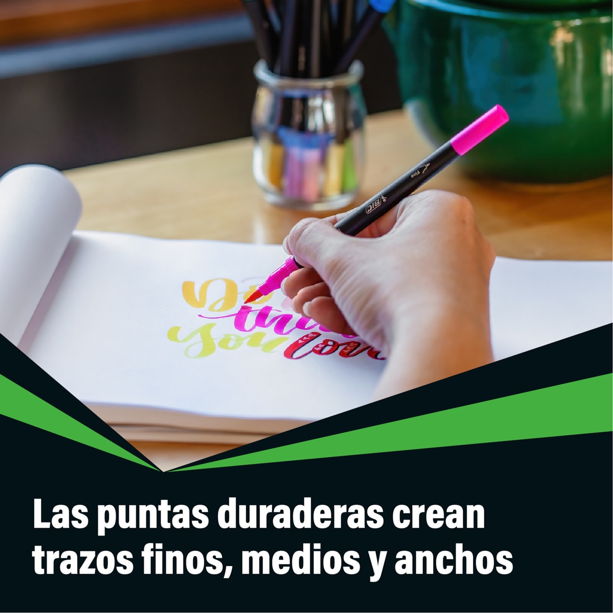 Pack regalo Intensity BIC 6 rotuladores + 10 postales 4