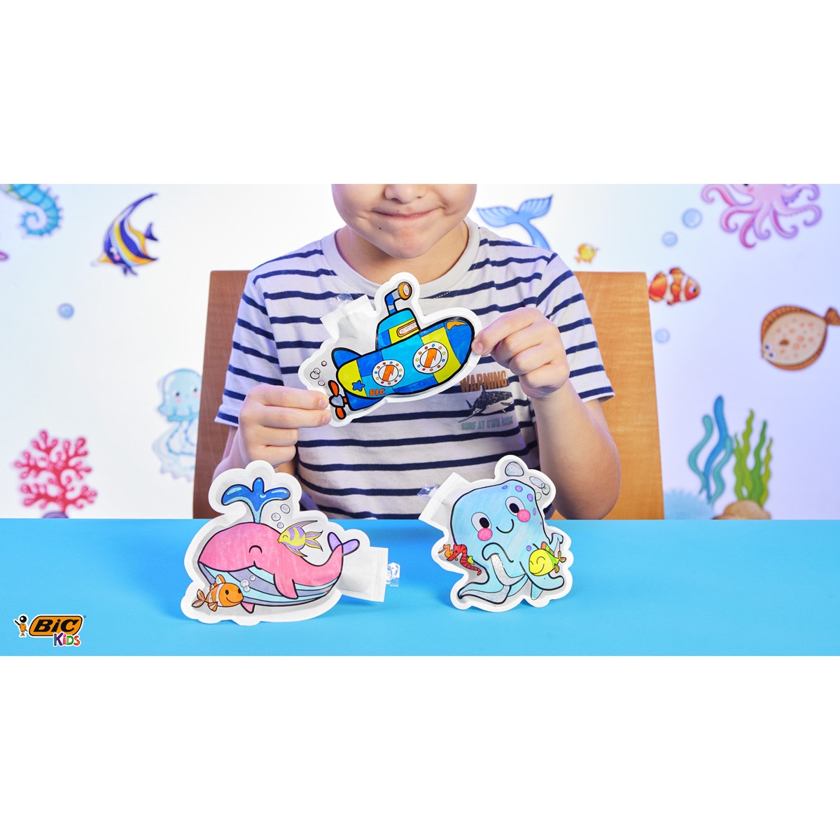 Pack regalo coloreado BIC KIDs 6