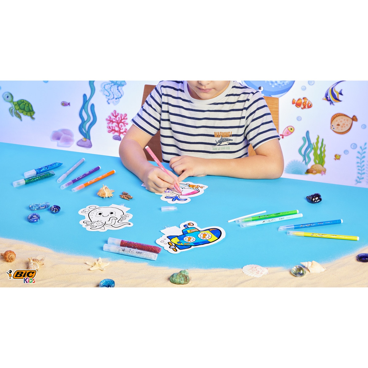 Pack regalo coloreado BIC KIDs 3