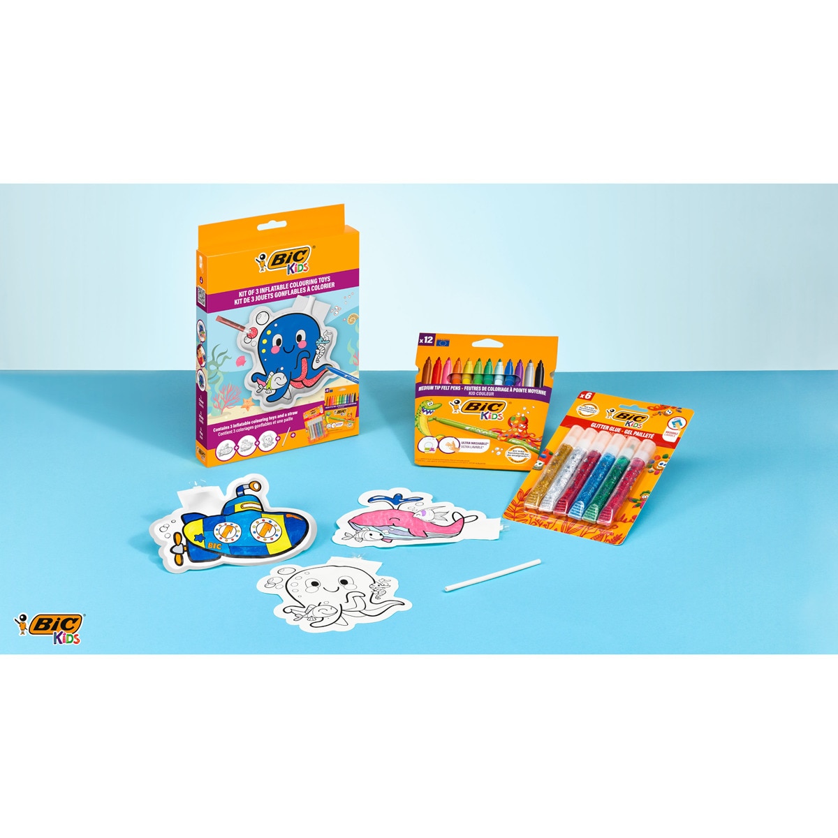 Pack regalo coloreado BIC KIDs 2