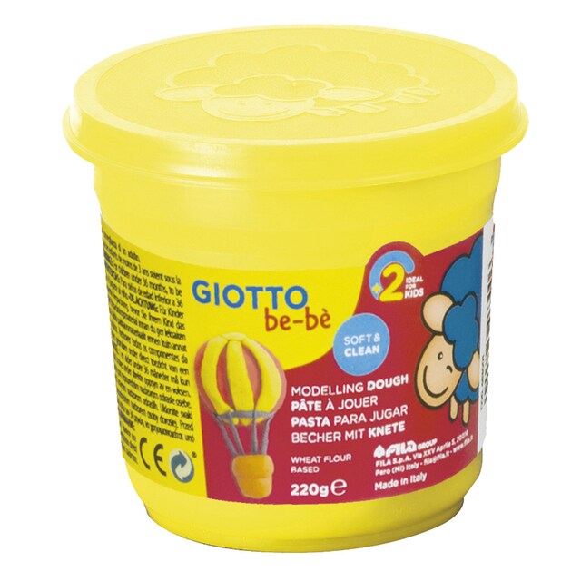 Imagem 0 de Pasta para Brincar 220g Amarelo Giotto