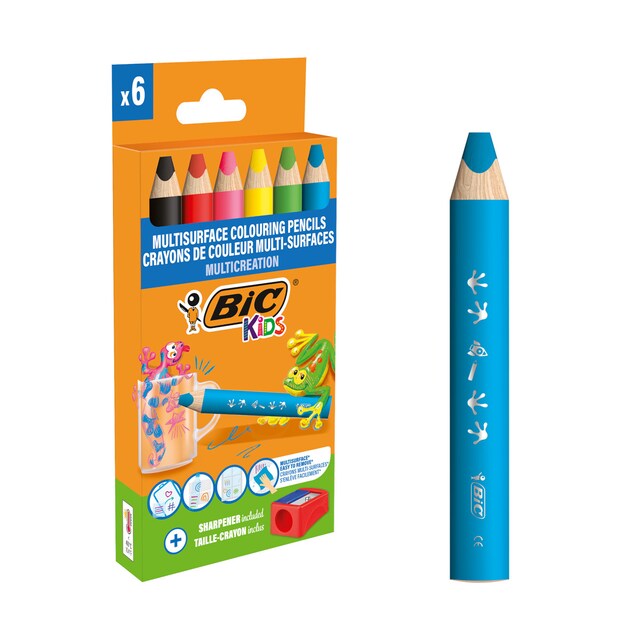 Imagem 0 de Lápis multi-superfícies BIC 6 unidades