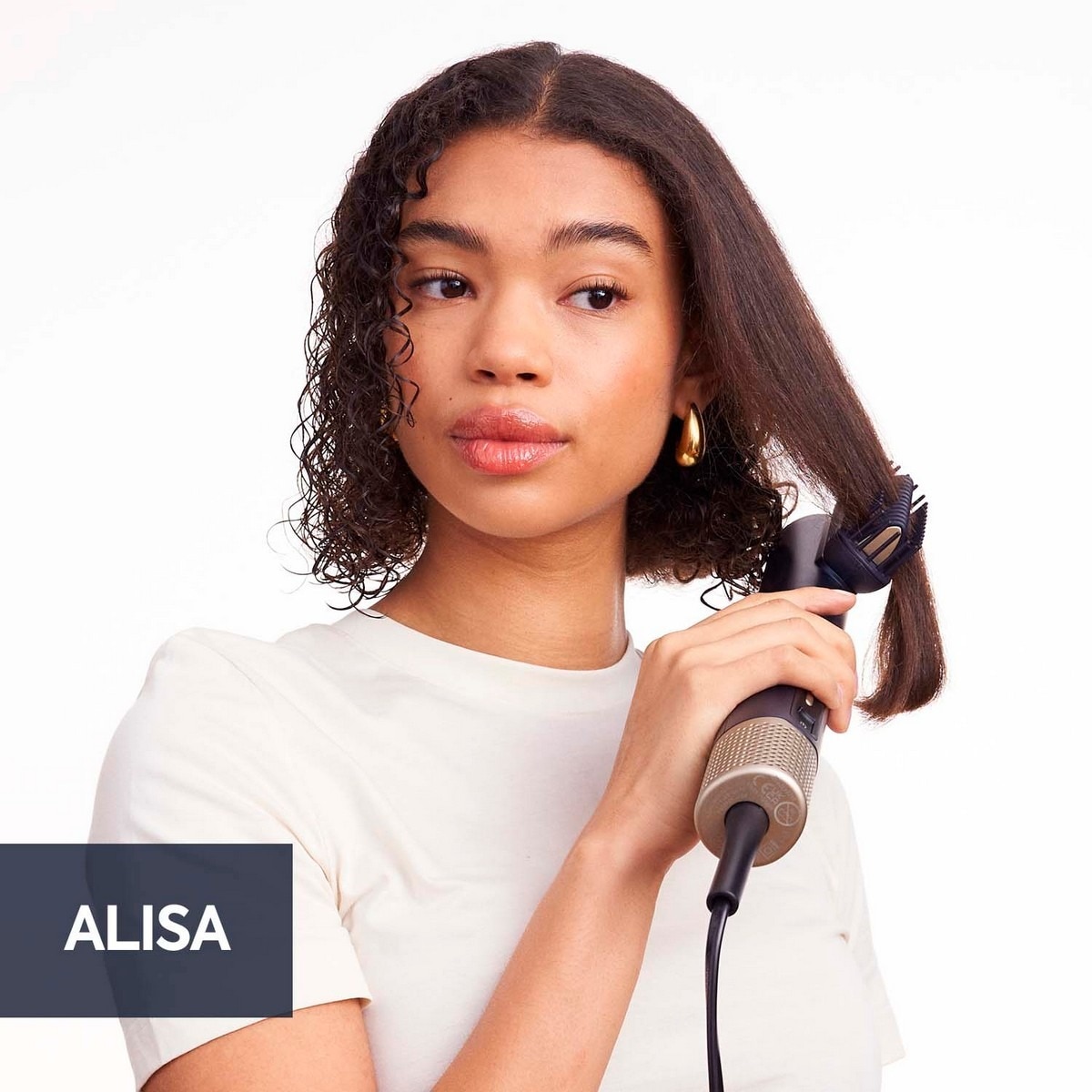 Secador, Alisador e Modelador de Cabelo BaByliss Air Wand 3 em 1 - Cabelo Molhado ou Seco, Motor Digital, 123 km/h, Modo Ultra-Care, Anti-Frizz Azul-8