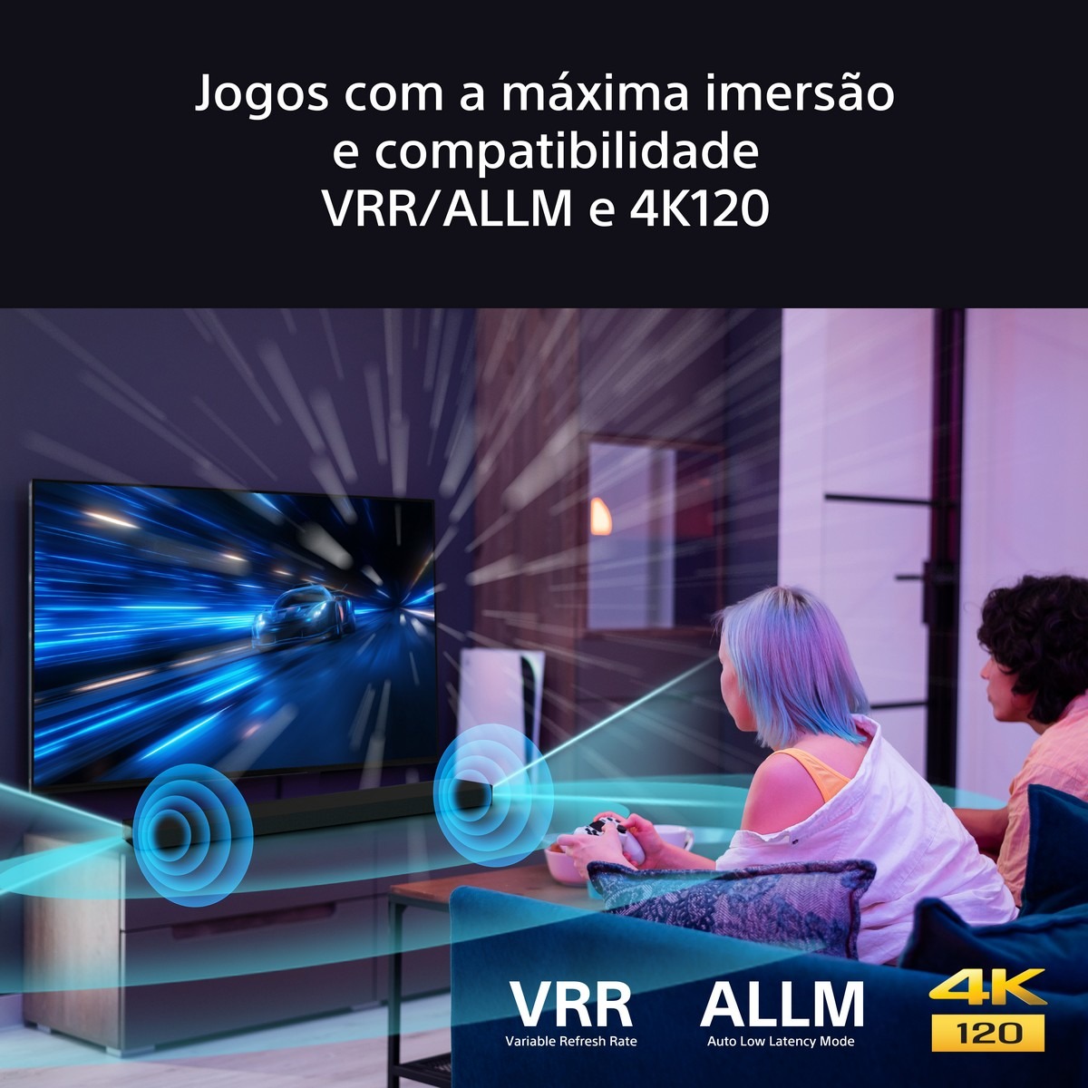 Barra de Som BRAVIA Theatre Bar 9 Sony HT-A9000 Preto-4
