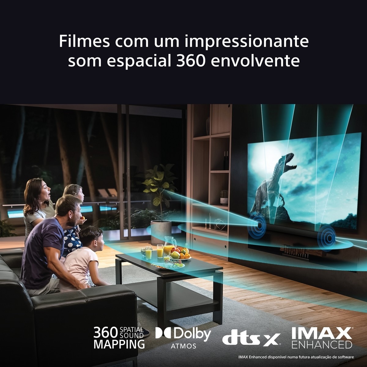 Barra de Som BRAVIA Theatre Bar 9 Sony HT-A9000 Preto-3