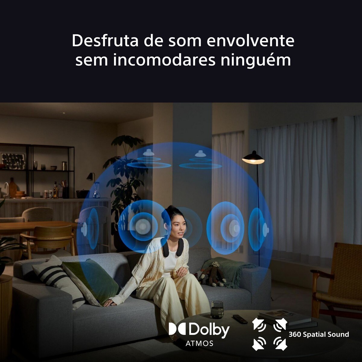 Sistema de Home Cinema Portátil Bravia Theatre U Sony HT-AN7 Preto-3