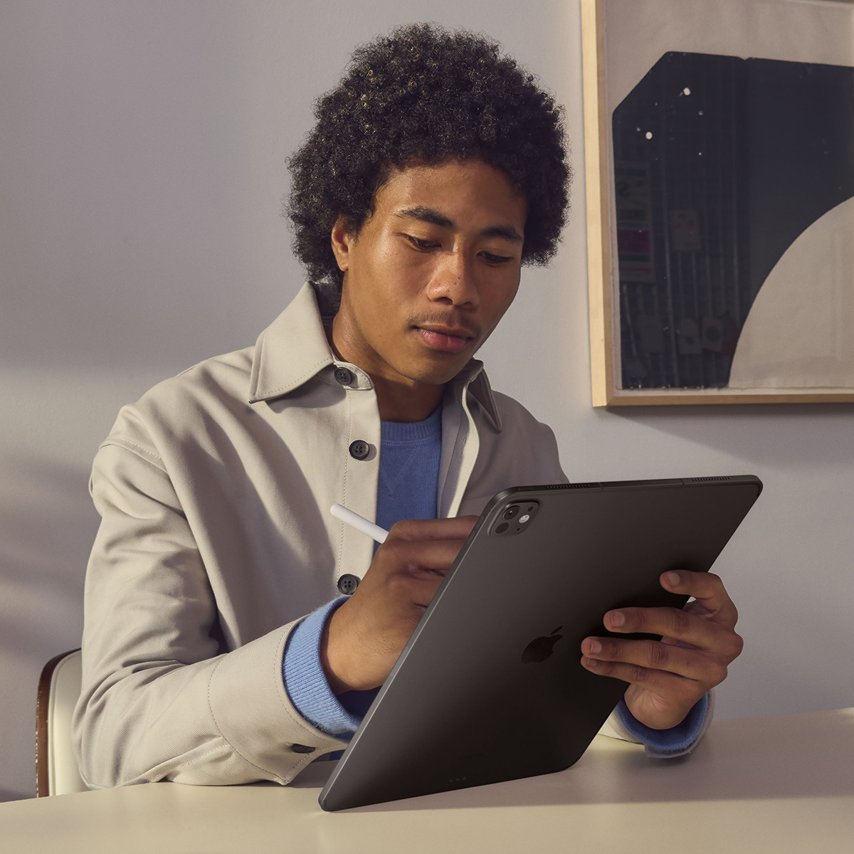 Apple iPad Pro 11" (2024) M4, Wi-Fi + Cellular Plata vidrio estándar-7