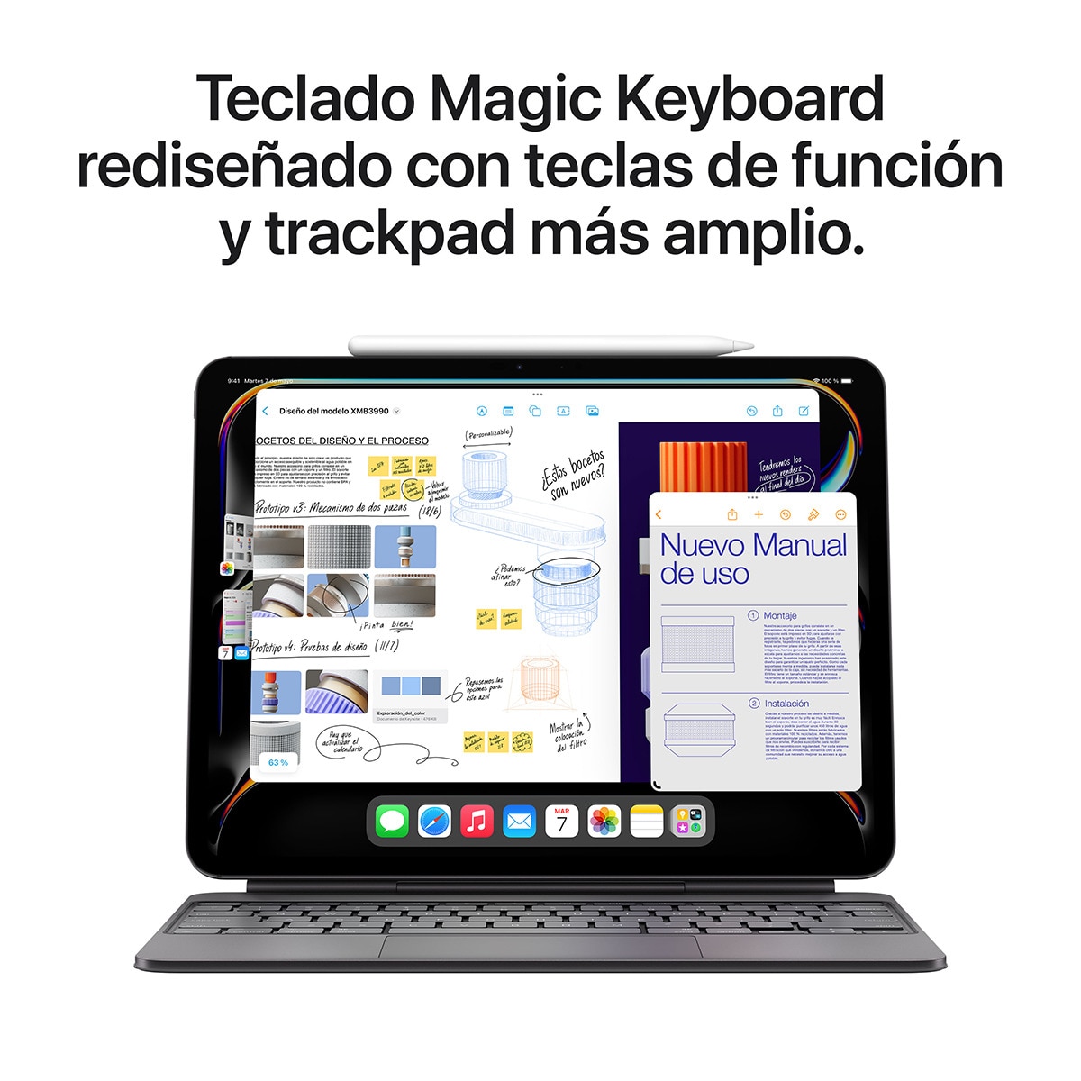 Apple iPad Pro 13" (2024) M4, Wi-Fi + Cellular Plata-9