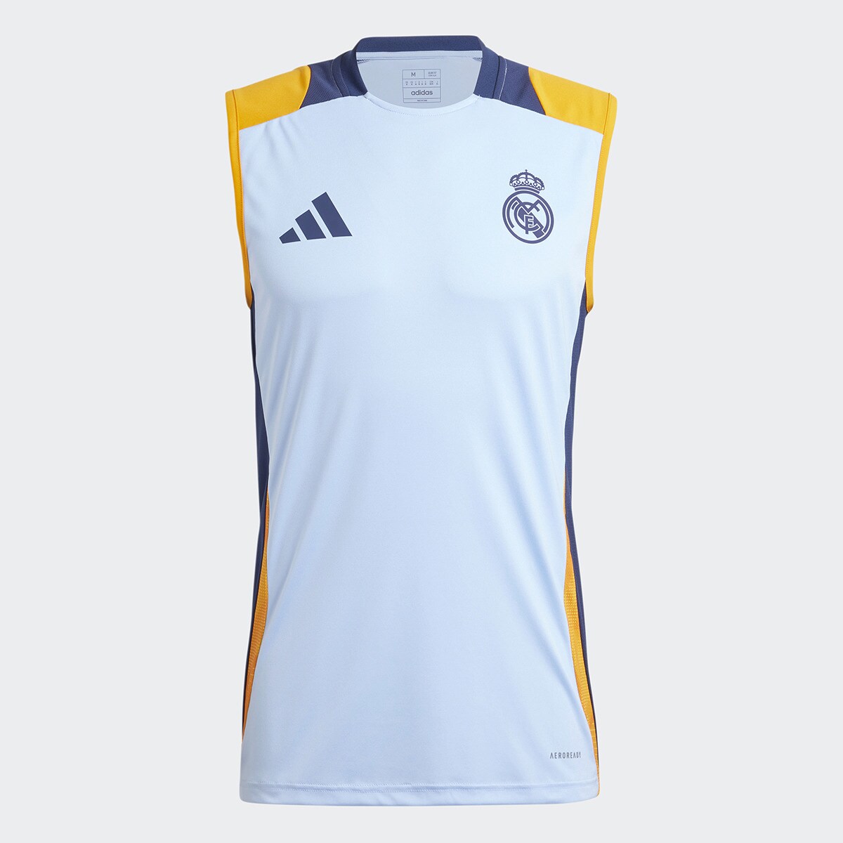 T-shirt de Homem Real Madrid CF Sl Jsy Azul / Laranja-7