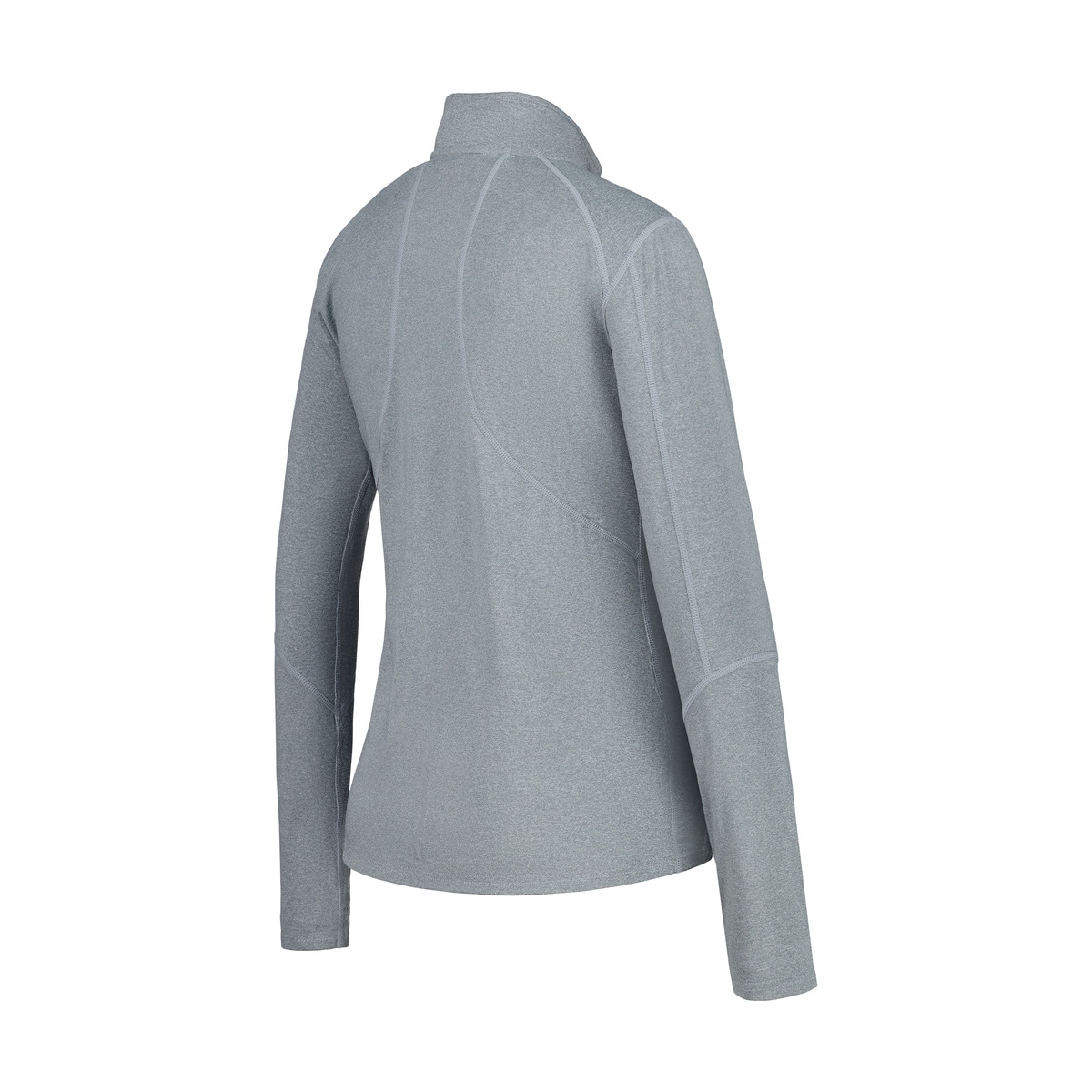 Camisola de Running de Mulher com Manga Comprida Cinzento-5