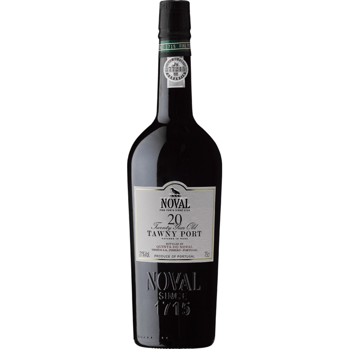 Vinho do Porto 20 anos garrafa 75 cl