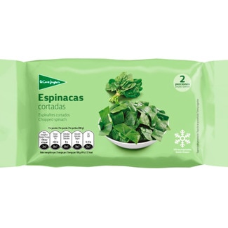 Espinafres Cortados 2 Porções embalagem 400 g - El Corte Inglés