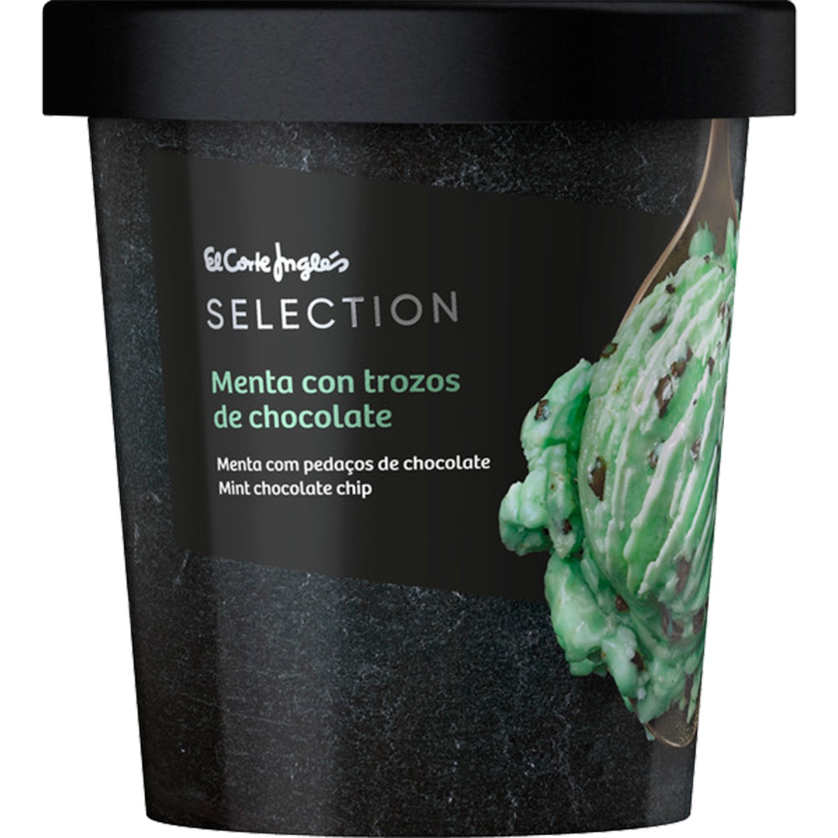 Gelado de Menta com Pedaços de Chocolate embalagem 500 ml