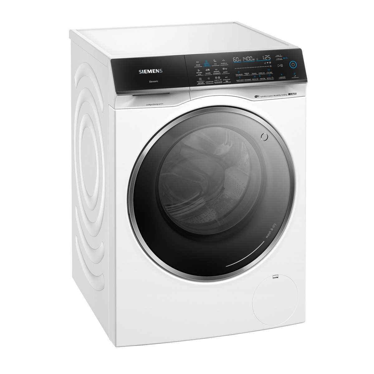 Lavadora secadora Siemens 10,5 kg / 1.400 rpm, i-Dos - WN54C2A0ES Blanco-1