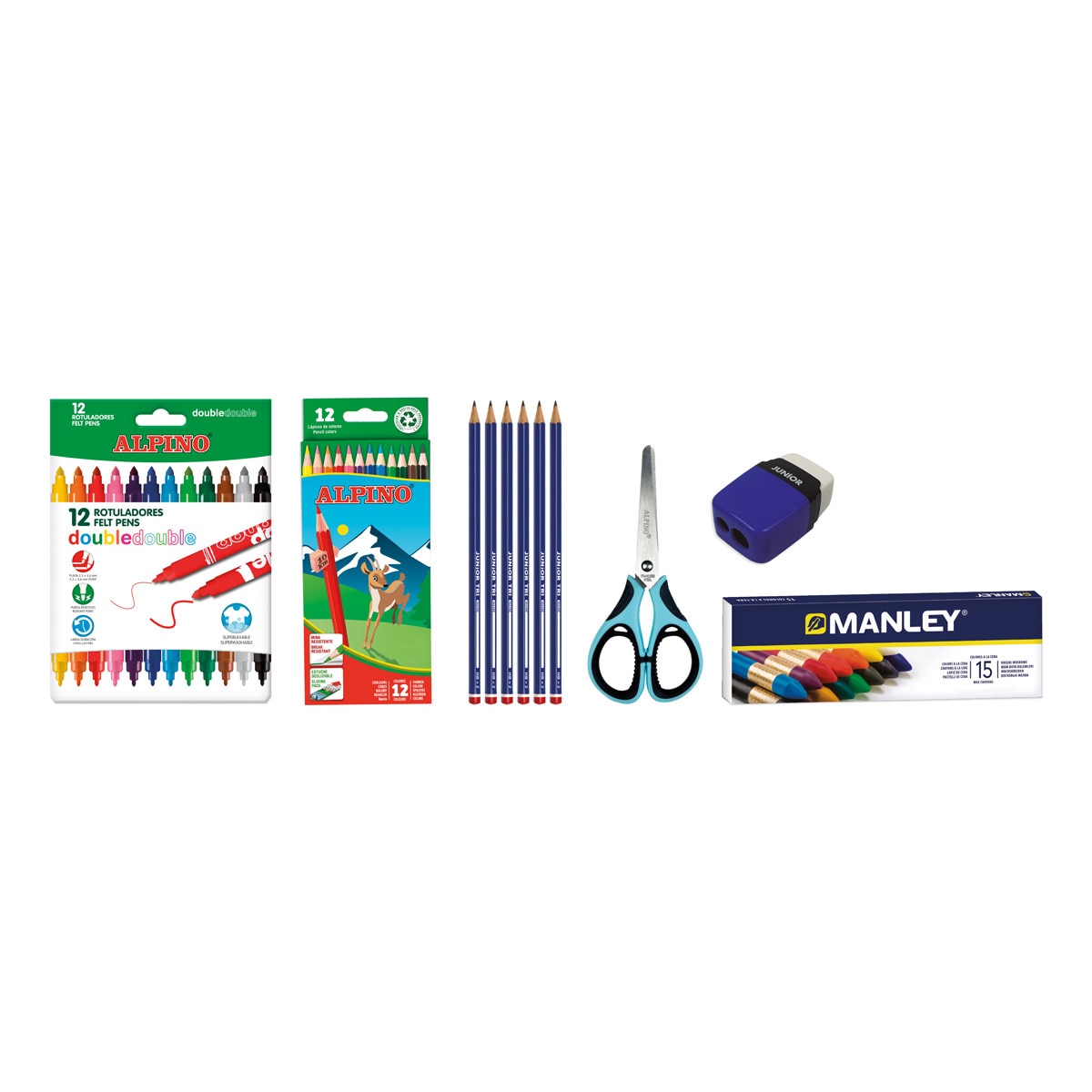 Pack ahorro 1 escolar Vuelta al Cole Alpino 2