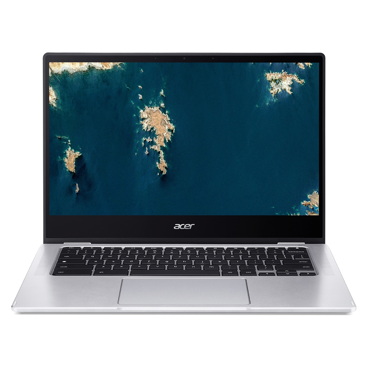Chromebook Convertible 2 en 1 Acer Spin CP314-1HN, Celeron N4500, 8GB, 128GB eMMC, 14", ChromeOS Plata-2