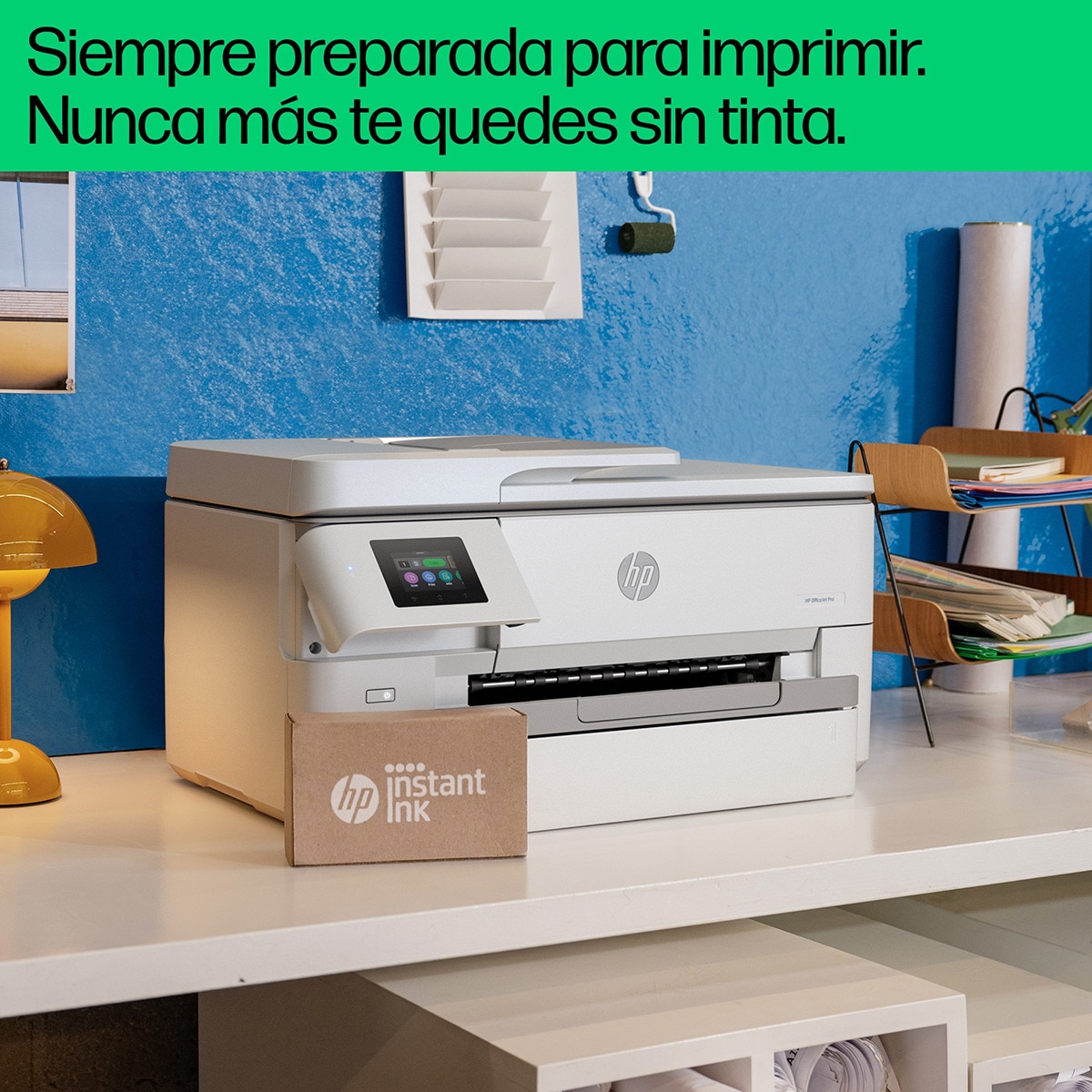 Impresora A3 Multifunción HP OfficeJet Pro 9720e, HP+, Wi-Fi, compatible con Instant Ink Blanco-11
