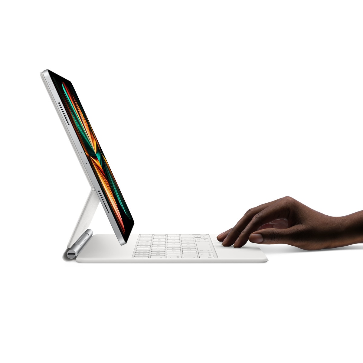 Teclado Apple Magic Keyboard para iPad Pro 13 (M4) blanco Blanco-10