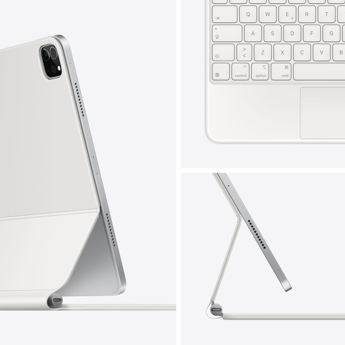Teclado Apple Magic Keyboard para iPad Pro 13 (M4) blanco Blanco-6