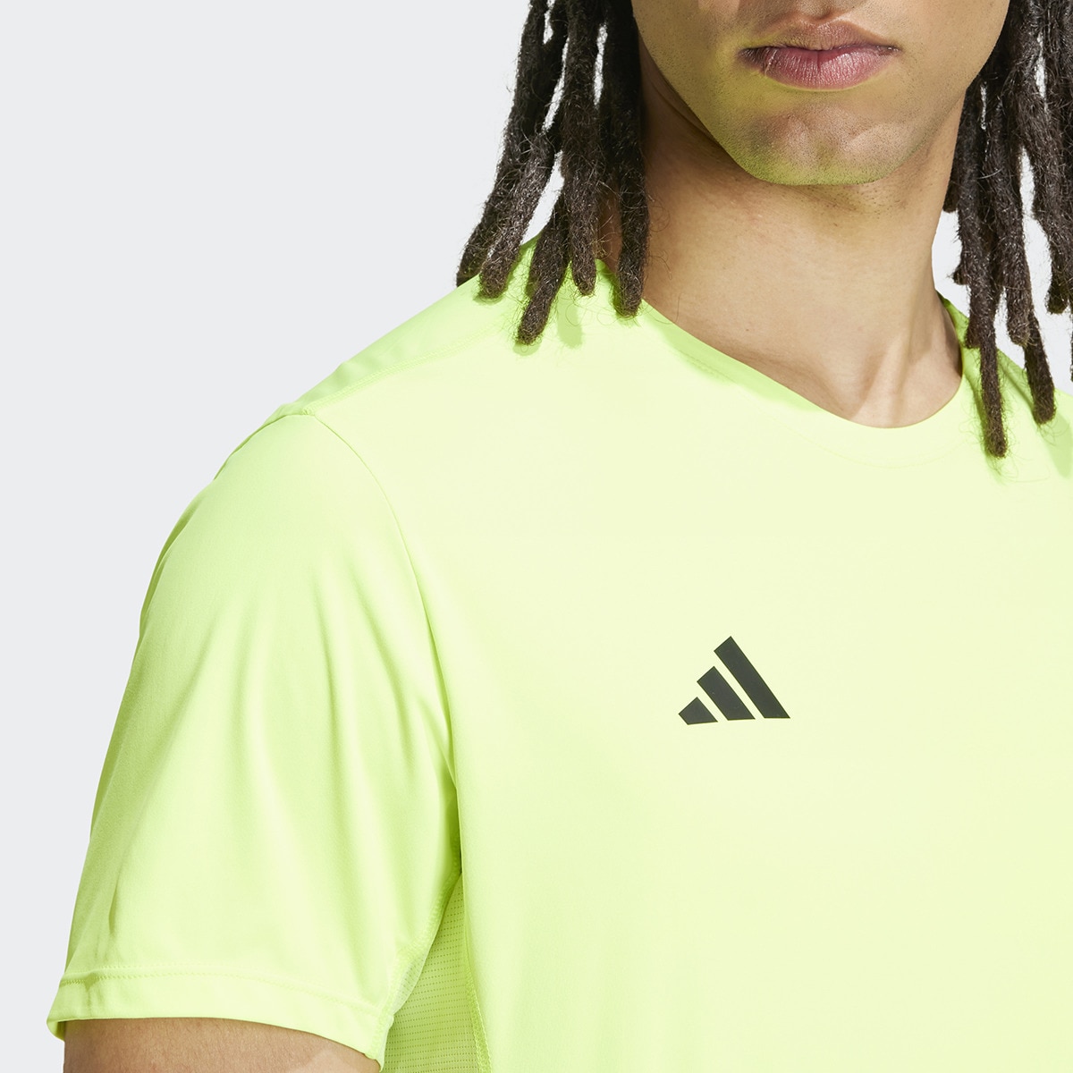 T-shirt de Homem Adizero Essentials Running Verde-4