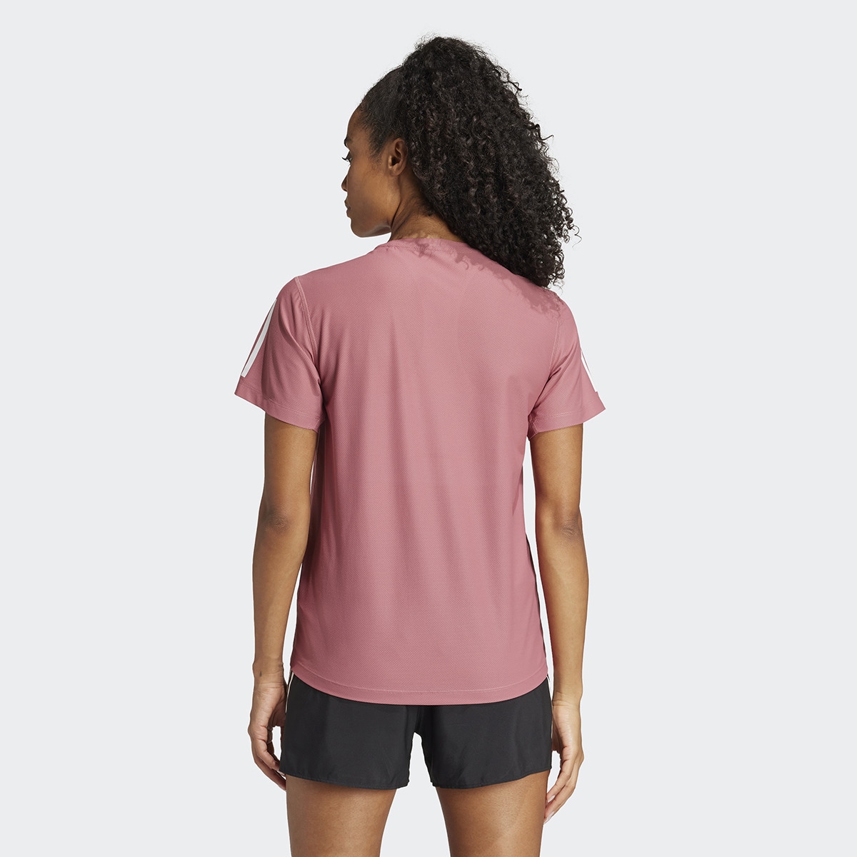 T-shirt de Mulher Own The Run Vermelho-2