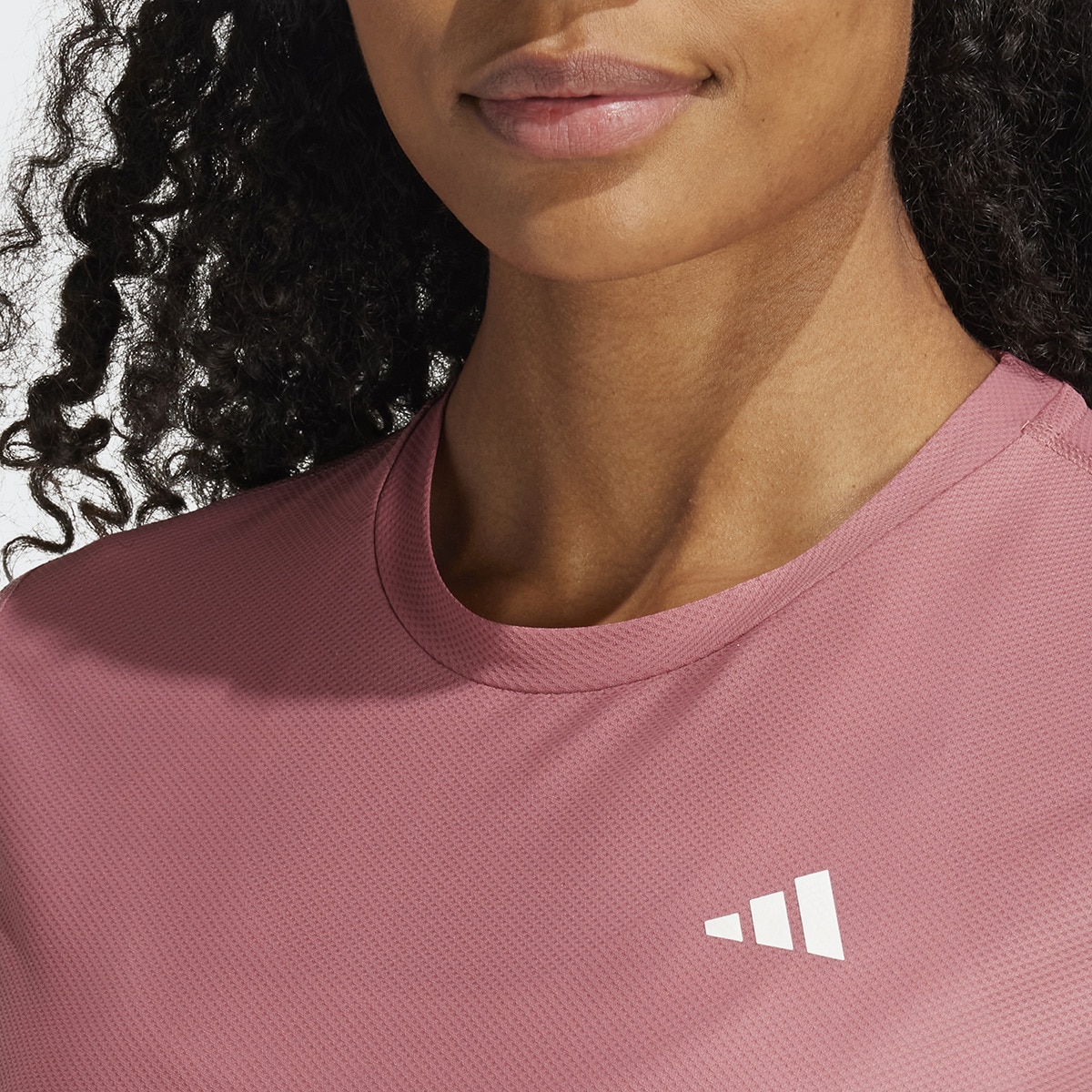 T-shirt de Mulher Own The Run Vermelho-3