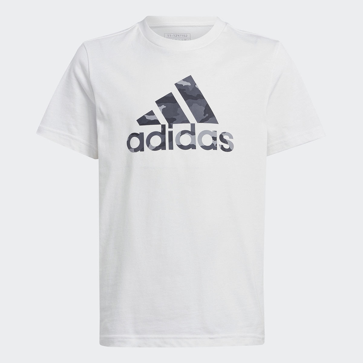 T-shirt de Menino Camo Graphic Branco-4