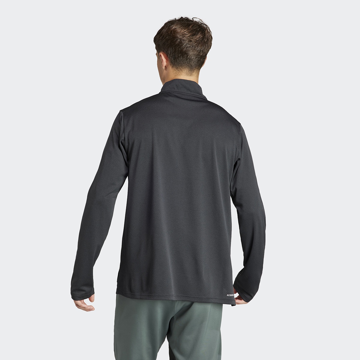 T-shirt de Homem Train Essentials Training 1/4-Zip Preto-2