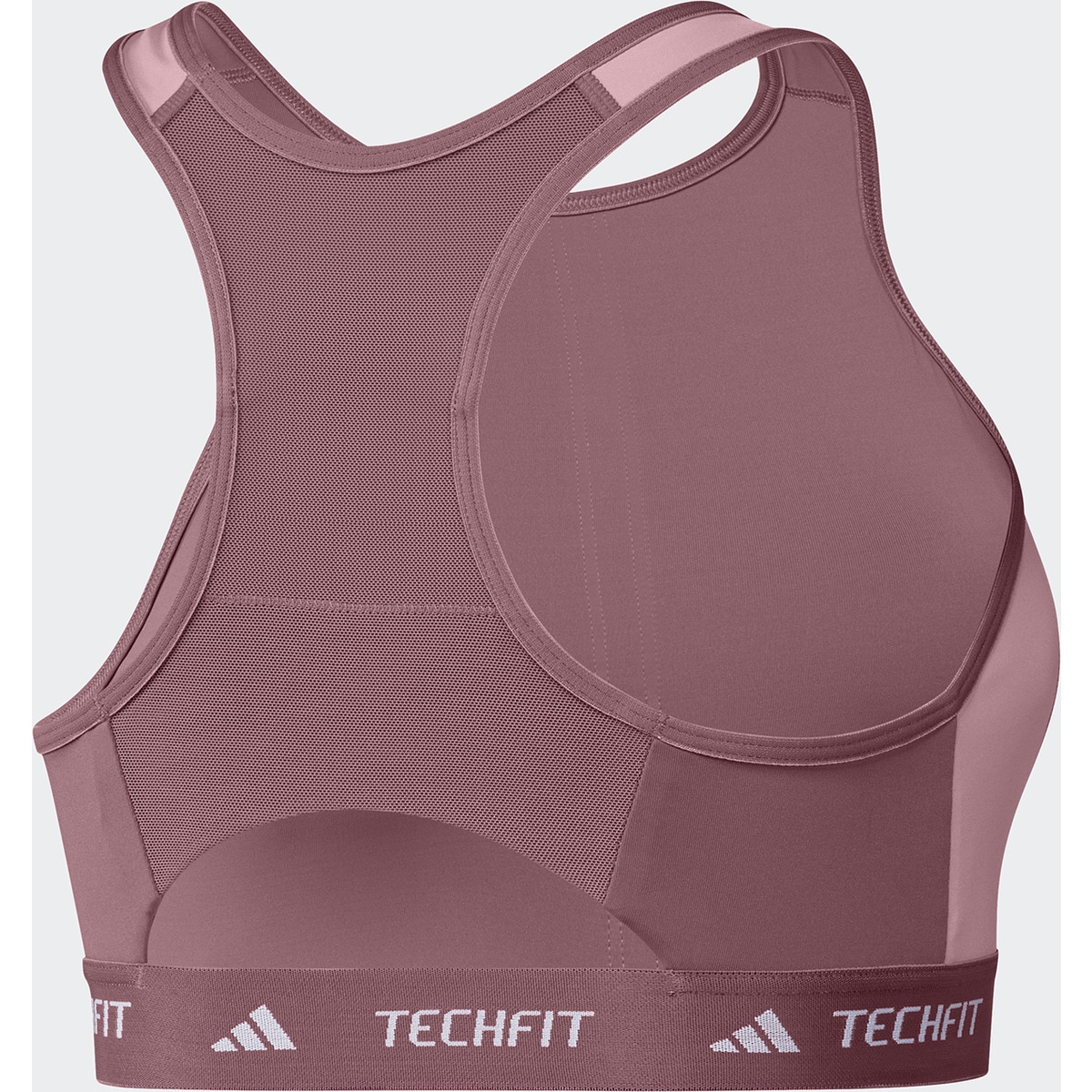 Soutien Desportivo de Mulher Techfit Medium-Support High-Neck Colorblock Rosa-2