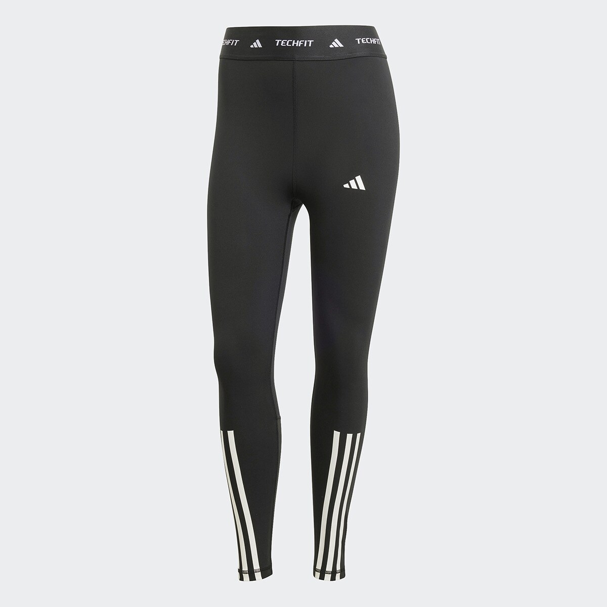 Leggings de Mulher 7/8 Techfit 3 Faixas Preto-4