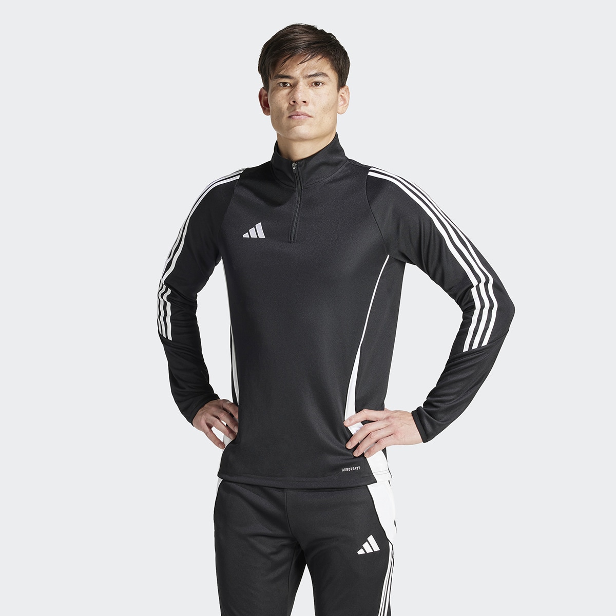 Sweatshirt de Treino de Homem Tiro 24 Preto / Branco-1