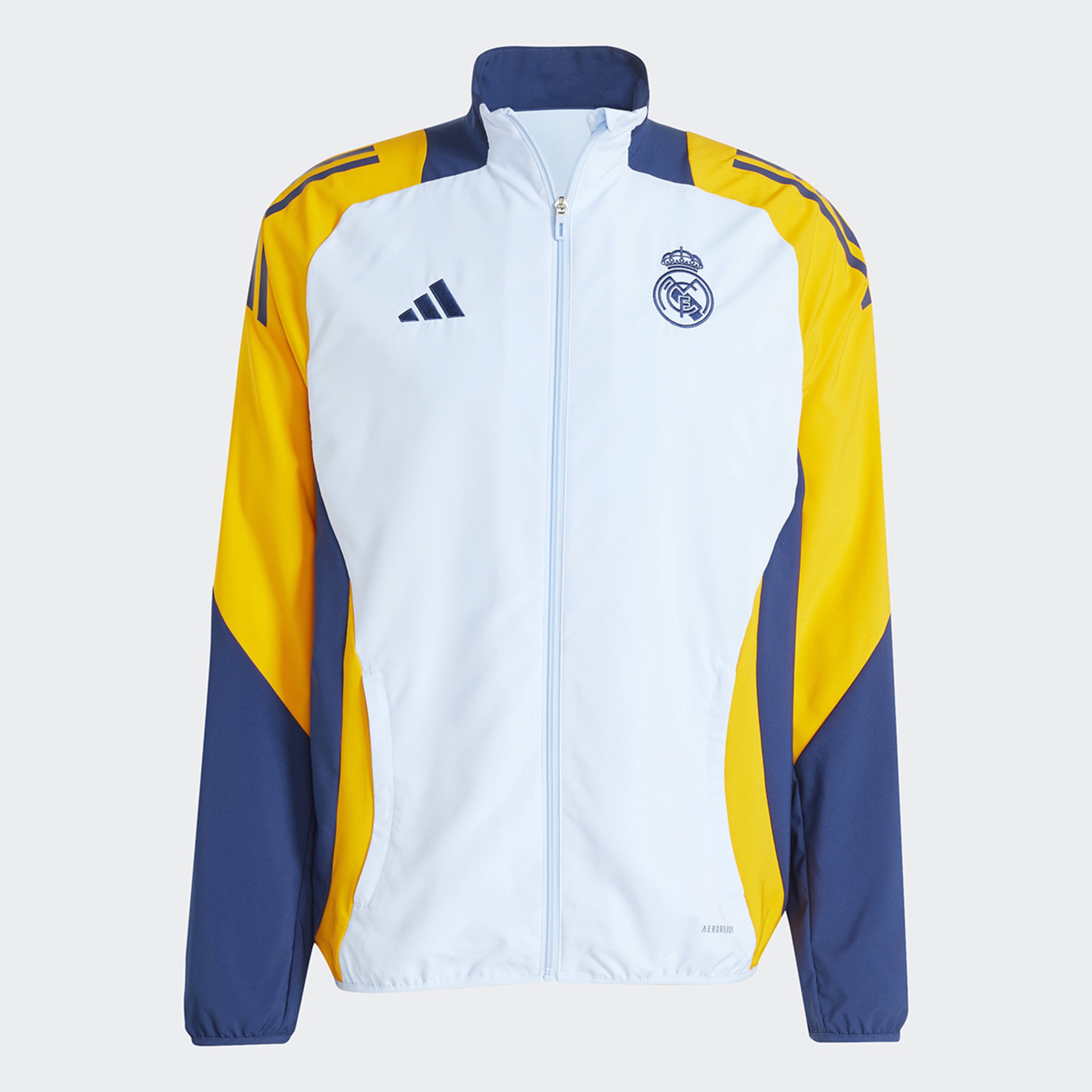 Casaco de Homem Real Madrid CF Pre Jkt Y Azul / Laranja-5