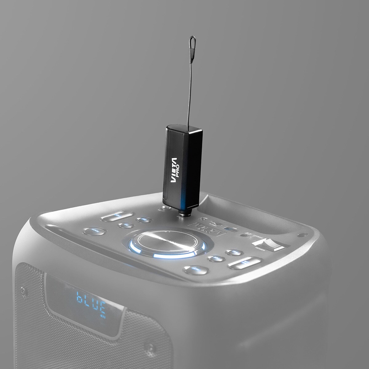 Micrófono doble Vieta Pro Party Mic Twin Negro-10