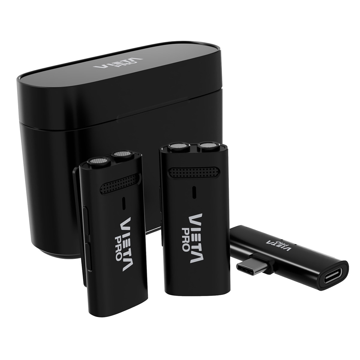 Micrófono inalámbrico Vieta Pro Influencer Negro-1